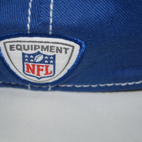 Reebok NY NEW YORK GIANTS Hat Cap NFL Equipment On Field Size L/XL Unisex EUC - Picture 5 of 6
